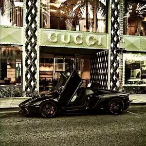 Luxury Car designer fashion store print collection Luxury Office Wall Art